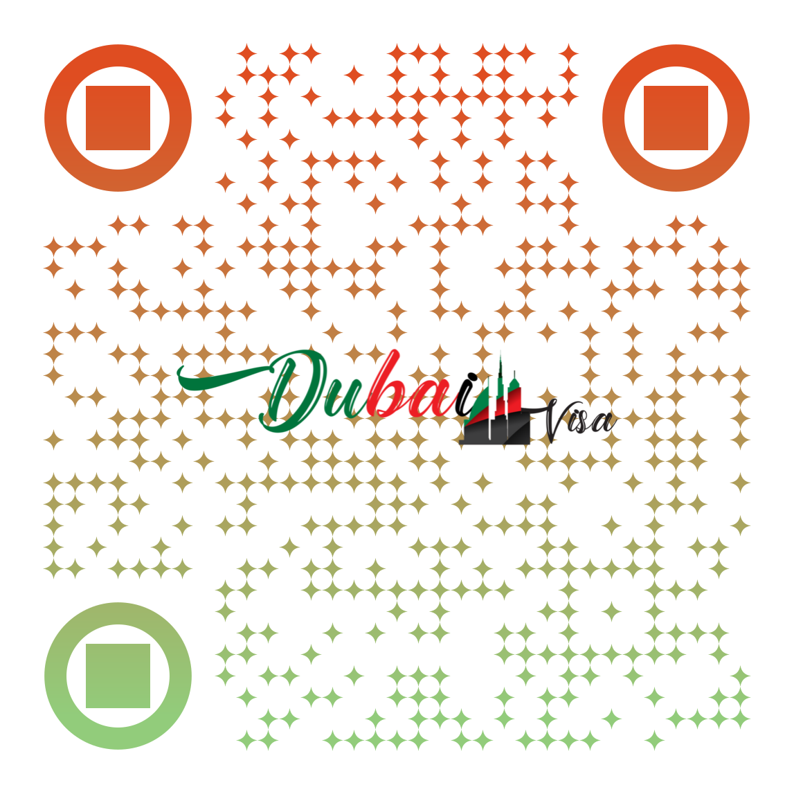 Dubai-Visa.AE QR Code - Scan to contact us